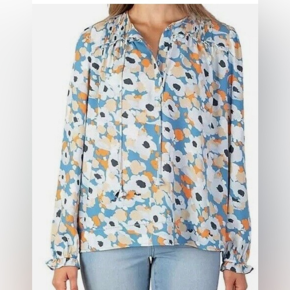 Joie Peasant Print Women's Top